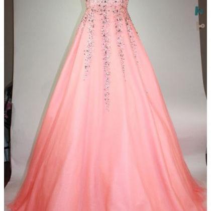 Sweetheart Elegant Prom Dress,long Prom..