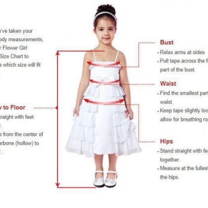 Ivory Lace Tulle Flower Girl Dress With Sliver..