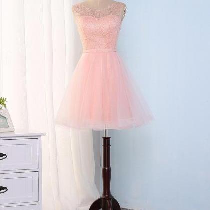 A-line Homecoming Dress Scoop Short/mini Prom..