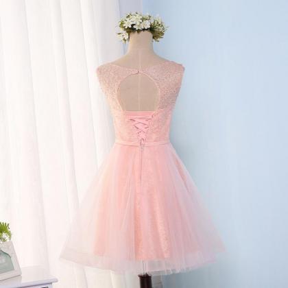 A-line Homecoming Dress Scoop Short/mini Prom..