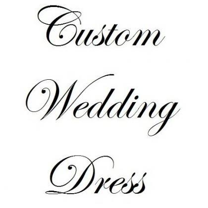 Custom Made Off The Shoulder Wedding Dress For..