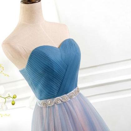 2017 Custom Made Chiffon Prom Dress,sweetheart..