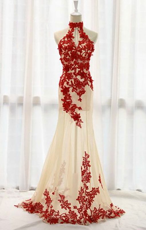 Fashion Prom Dresses,champagne Prom Dress,tulle Formal Gown,red Prom Dresses,lace Evening Gowns,lace Formal Gown For Teens