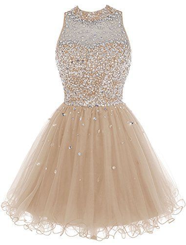 Short Tulle Beading Homecoming Dress Prom Gown,party Dress,graduation Dresses