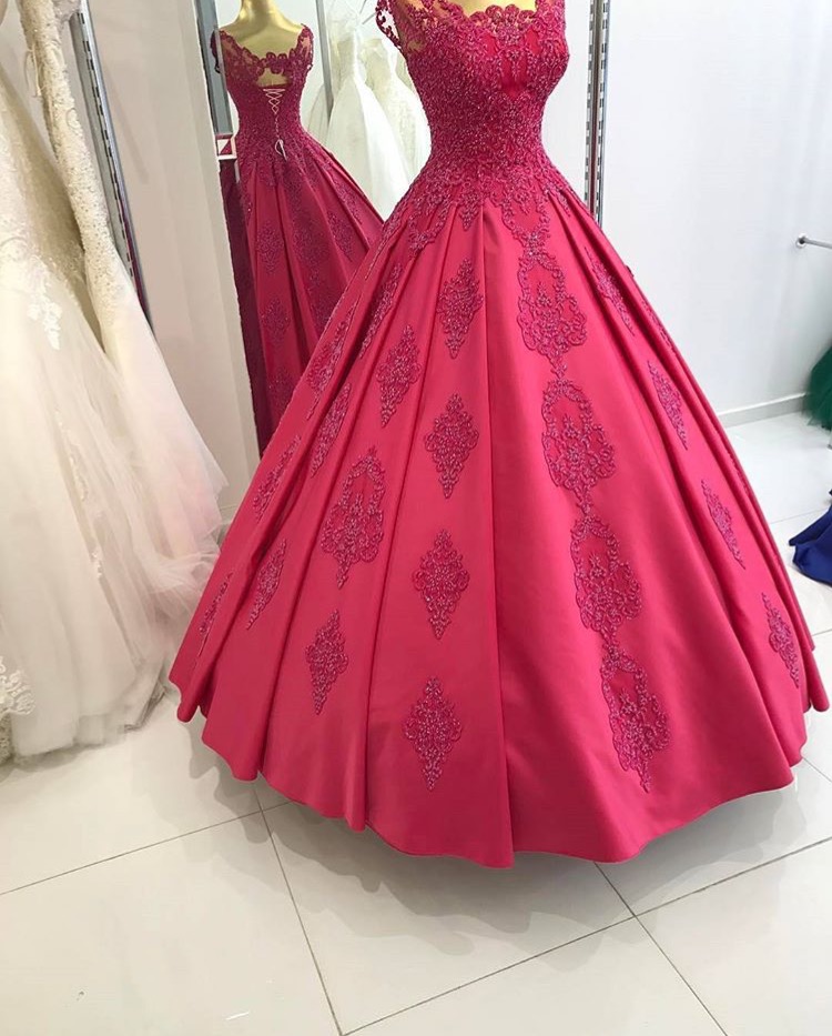 Prom Dresses 2017,lace Appliques Corset Bridal Dresses Ball Gowns,floor Length Bridal Dresses 2017