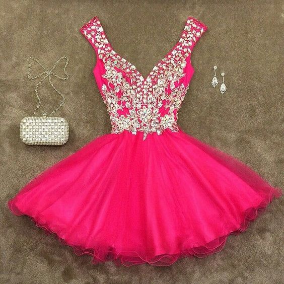 Bling Party Dress,short Prom Dress,silver Beading Sweet 16 Dress,sparkly Homecoming Dresses,glitter Formal Evening Gown