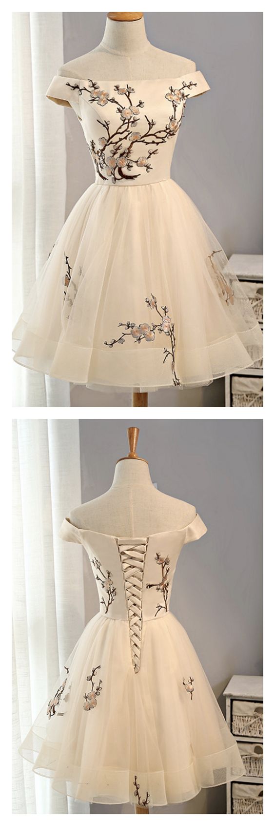 Babyhug Cap Sleeves Embroidered  Party Frock - Off White main image 0