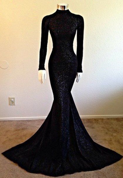 Black Prom Dresses,mermaid Prom Dress,sequined Prom Dress,sequins Prom Dresses,2016 Formal Gown