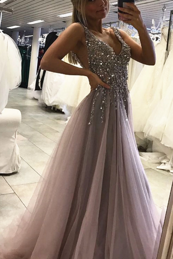 prom dress sleeveless