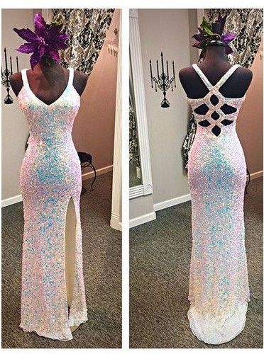 P3482 Long White Prom Dress, Charming Prom Dresses,formal Evening Gown, Mermaid Prom Dress,charming Evening Gown