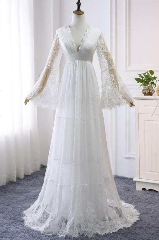 off shoulder white dress maxi Ocane Vtements