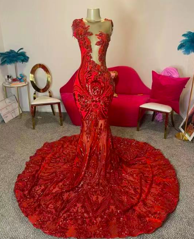 strapless open back dress Wine Red Long Prom Dress with Notched Neckline– PromGirl main image 1