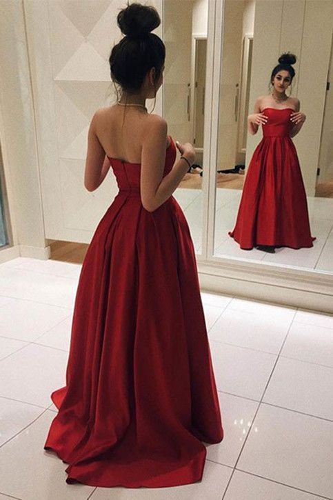 dress prom red