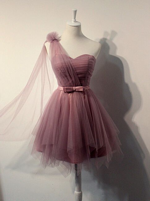 Charming Homecoming Dress,tulle Homecoming Dress,pleat Homecoming Dress,cute Homecoming Dress