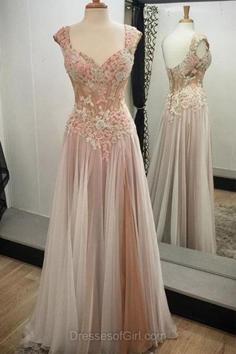 Long Prom Dress, Princess Prom Dresses, Sweetheart Evening Dresses, Pink Party Dresses, Tulle Formal Dresses