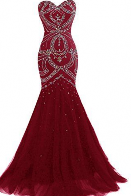 Burgundy Prom Dresses,prom Dress,burgundy Prom Gown,burgundy Prom Gowns,elegant Evening Dress,modest Evening Gowns,p1080