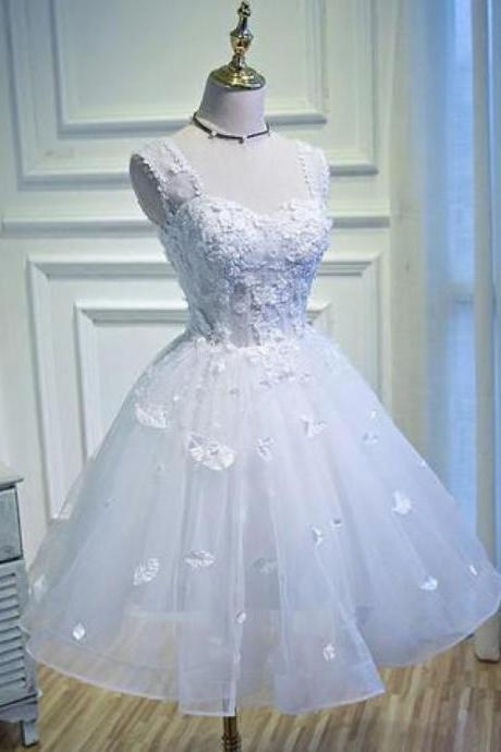 Prom Dresses A-line, Prom Dresses Short ,h1861