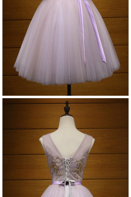 A-line Homecoming Dress V-neck Short/mini Prom Dress Juniors Homecoming Dresses,h2506