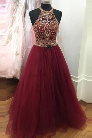 Burgundy Prom Dresses,ball Gown Evening Prom Gowns,red Prom Dresses,party Dress,,p2996