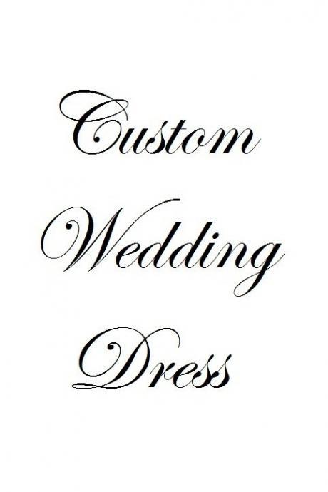 Custom Made Off The Shoulder Wedding Dress For Wongel