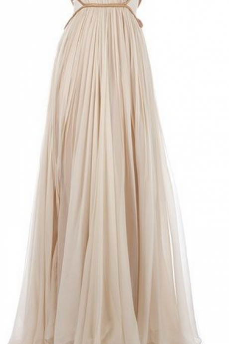 P3532 Custom Charming Chiffon Prom Dress,one Shoulder Evening Dress