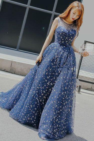 Lovely Sexy V Design Long Royal Blue Prom Dresses 2017 Plus Size Sweetheart Sequined Evening Party Gown Dress
