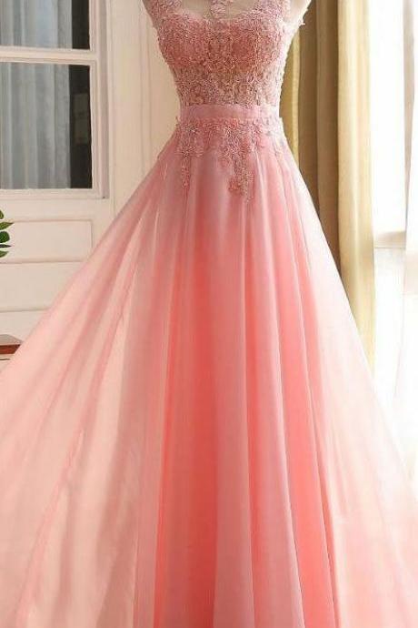 Pink Prom Dress,lace Prom Dress,fashion Prom Dress,sexy Party