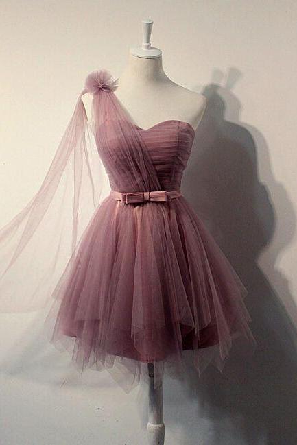 Charming Homecoming Dress,tulle Homecoming Dress,pleat Homecoming Dress,cute Homecoming Dress