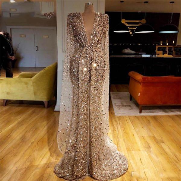 P3858 Sparky Prom Dresses, Beading Prom Dresses, Pearls Prom Dresses, Custom Make Evening Dresses, Fashion Evening Gowns, Party Dresses